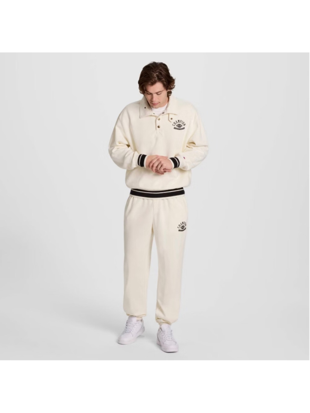Champion Men’s Physical Education Off-White Sweatpants|Large|NWT| - Picture 1 of 5